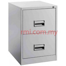 Filling Cabinet @ 2 Drawer c/w Plastic Recess Handle